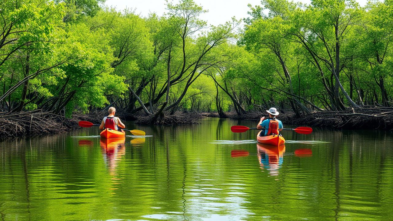 Kayaking Coastal Exploration