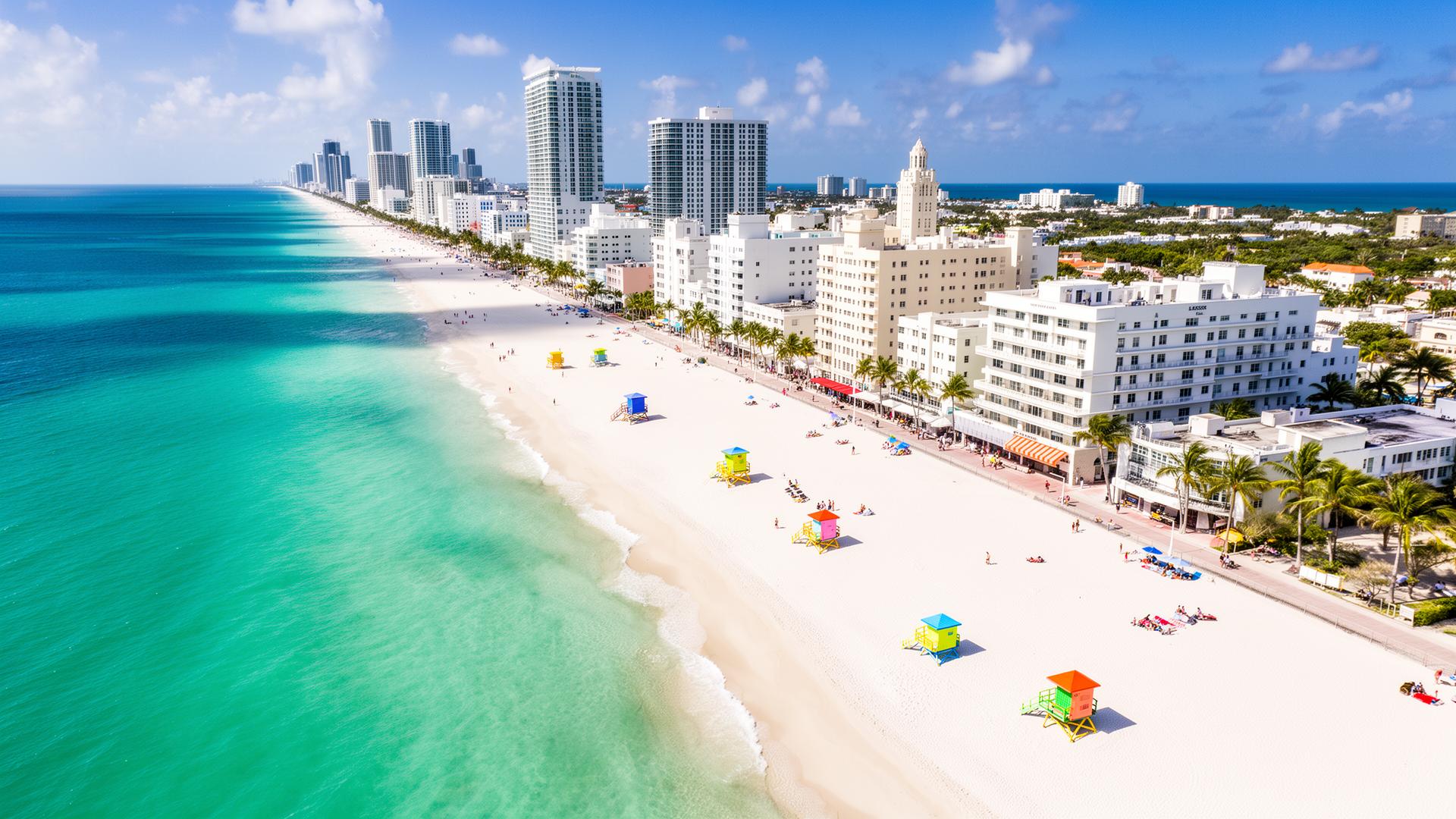 Best Beaches in Miami Beach — Editorial Image