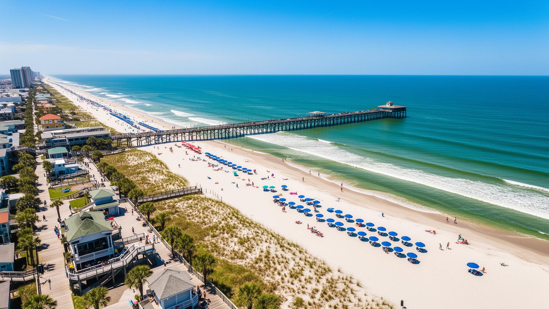 Best Beaches in Myrtle Beach — Editorial Image