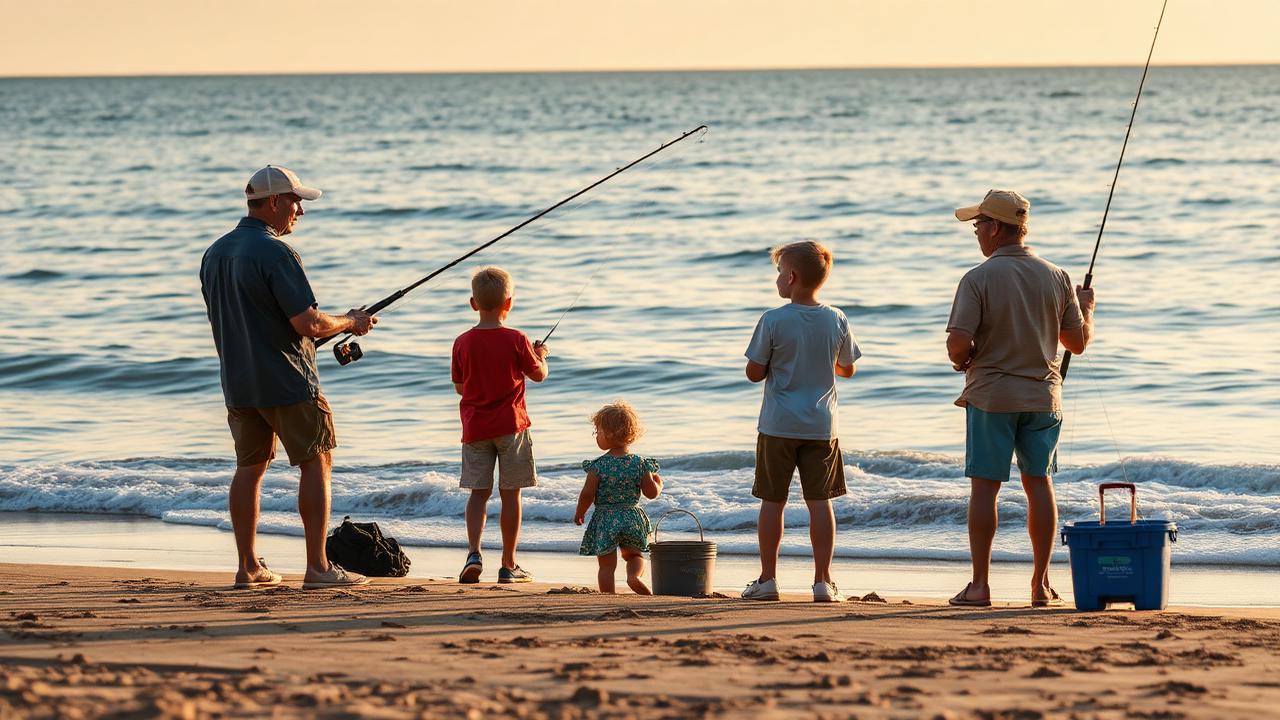 Best Family Friendly Fishing Beaches