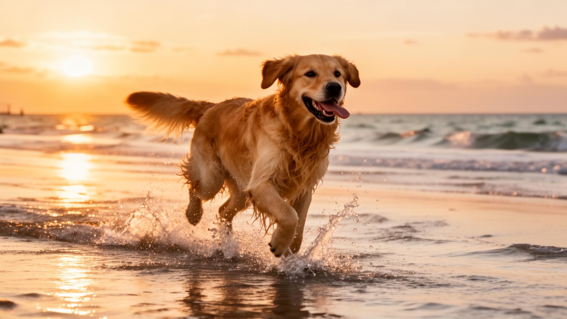 Clearwater Beach Dog-Friendly Guide: Sunset Paws — Editorial Image
