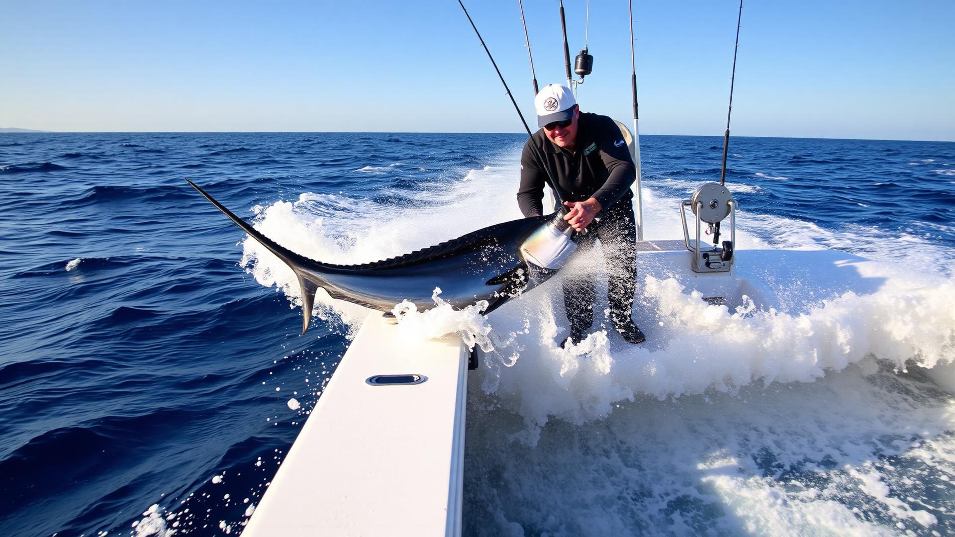 Fishing Charters in Cabo San Lucas — Marlin Capital of the World — Editorial Image