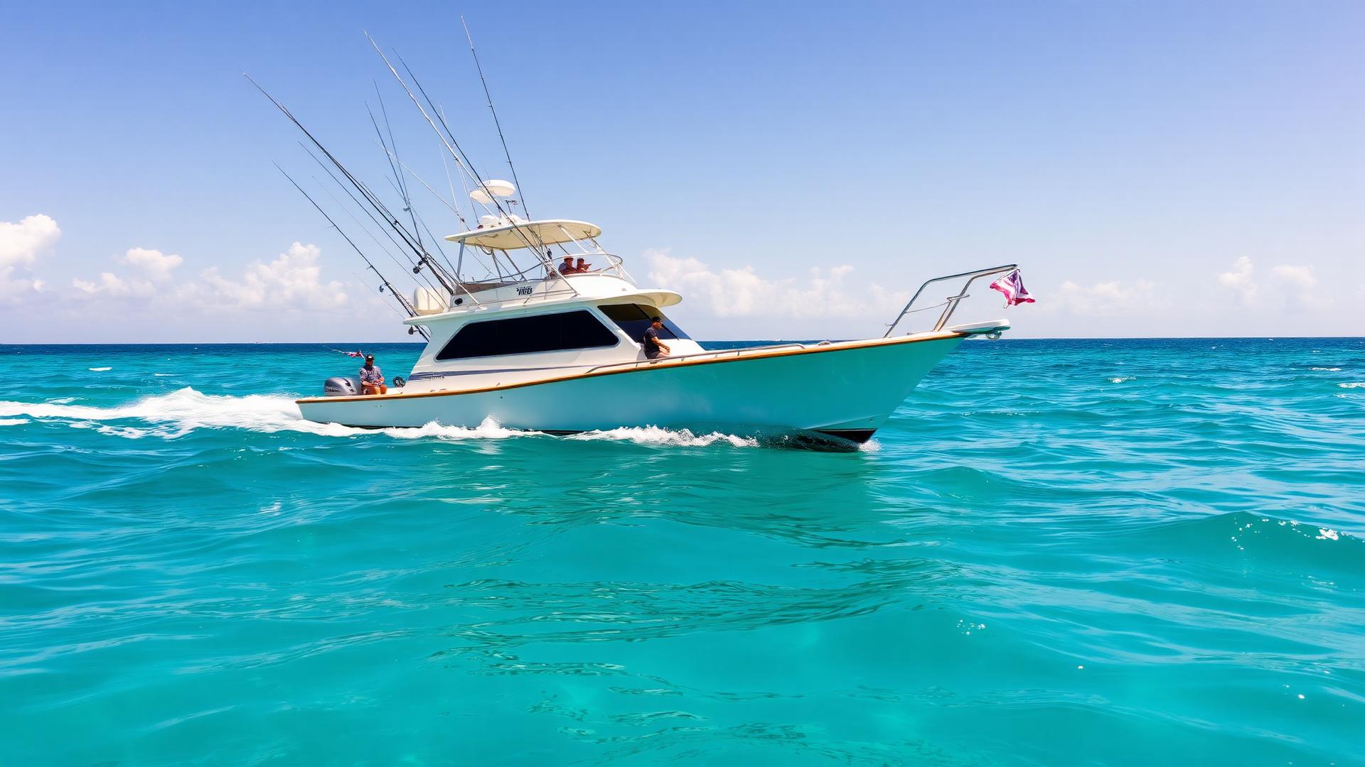 Fishing Charters in Cancún — Deep Sea & Sport Fishing — Editorial Image