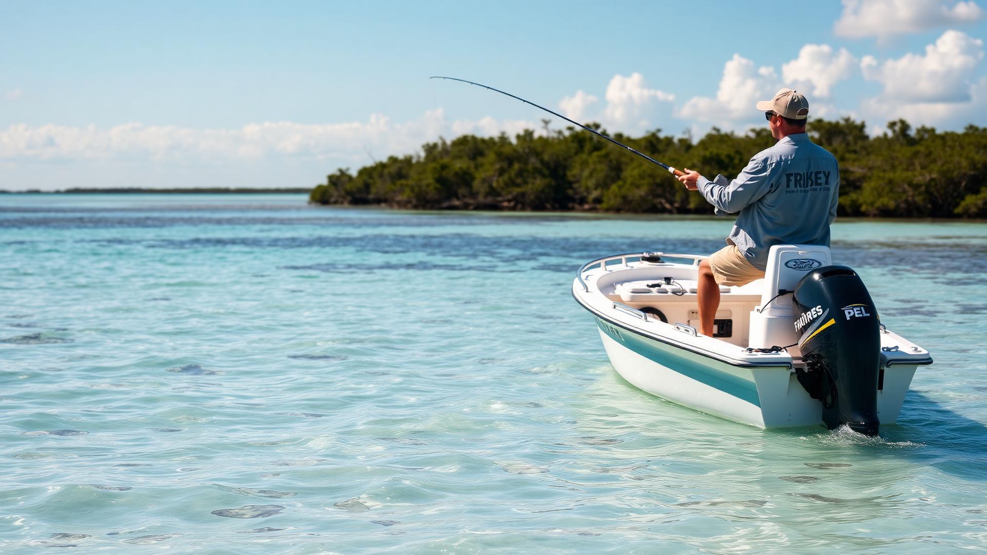 Fishing Charters in Key West — Flats, Reef & Offshore — Editorial Image