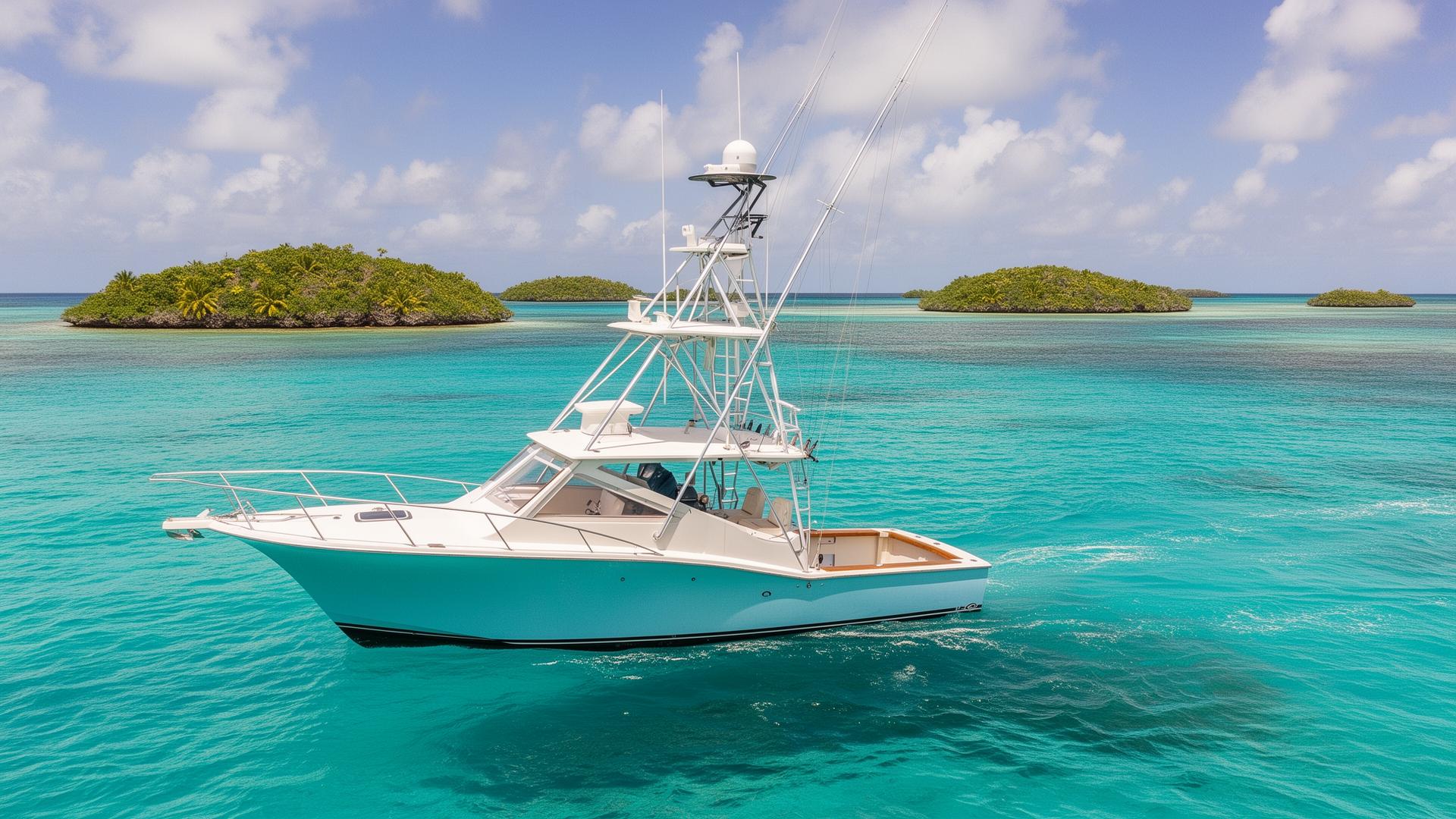 Fishing Charters in Nassau — Deep Drop & Reef Fishing — Editorial Image