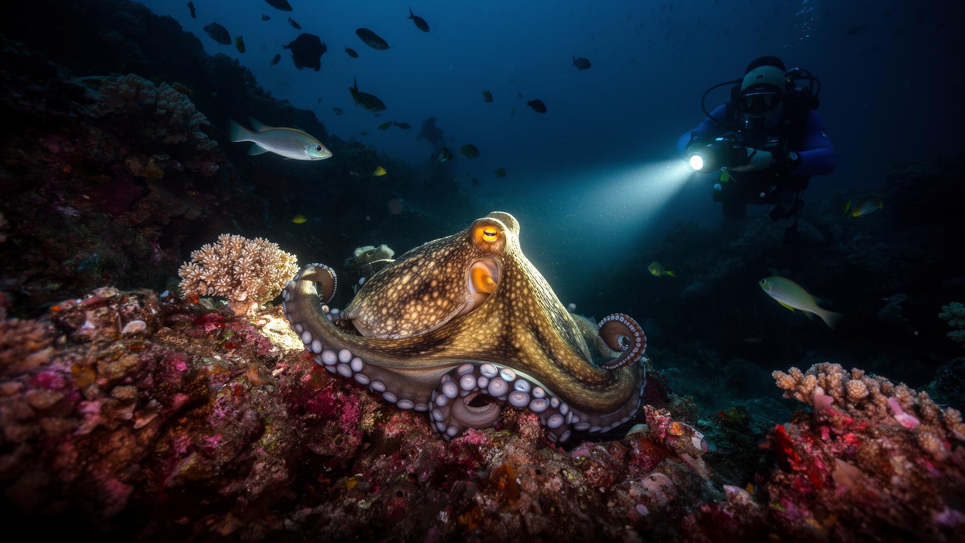 Florida's Best Beaches for Night Diving Adventures — Editorial Image