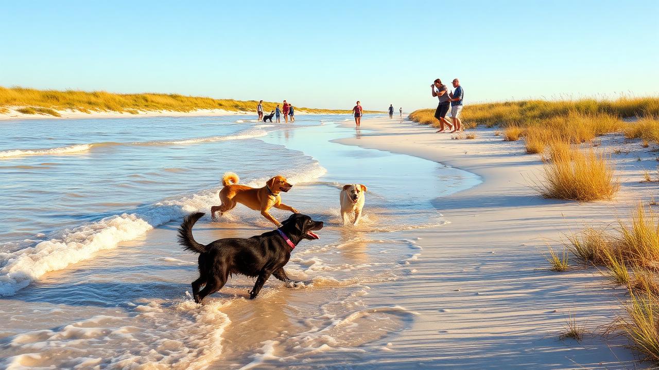 Gulf Shores Dog Beaches: Alabama's Pet Paradise — Editorial Image