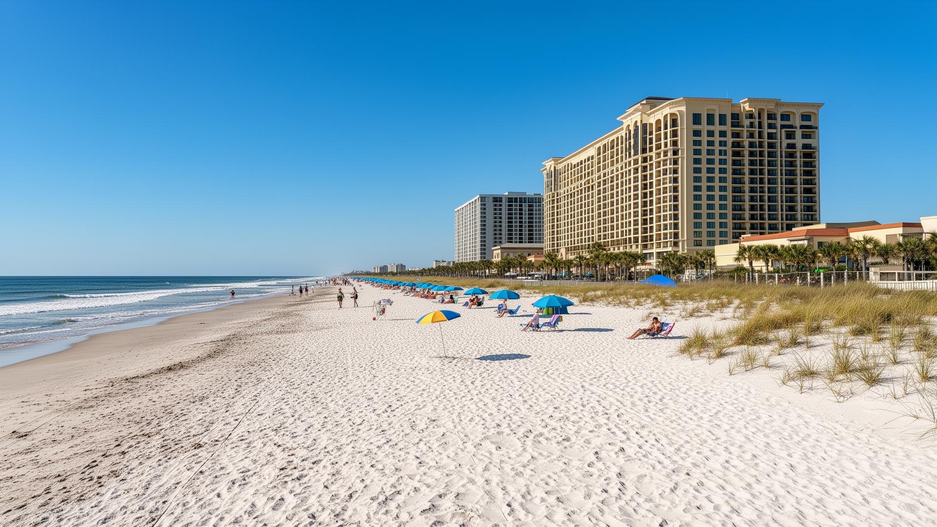 Luxury Resorts in Myrtle Beach — Oceanfront Hotels & Spas — Editorial Image