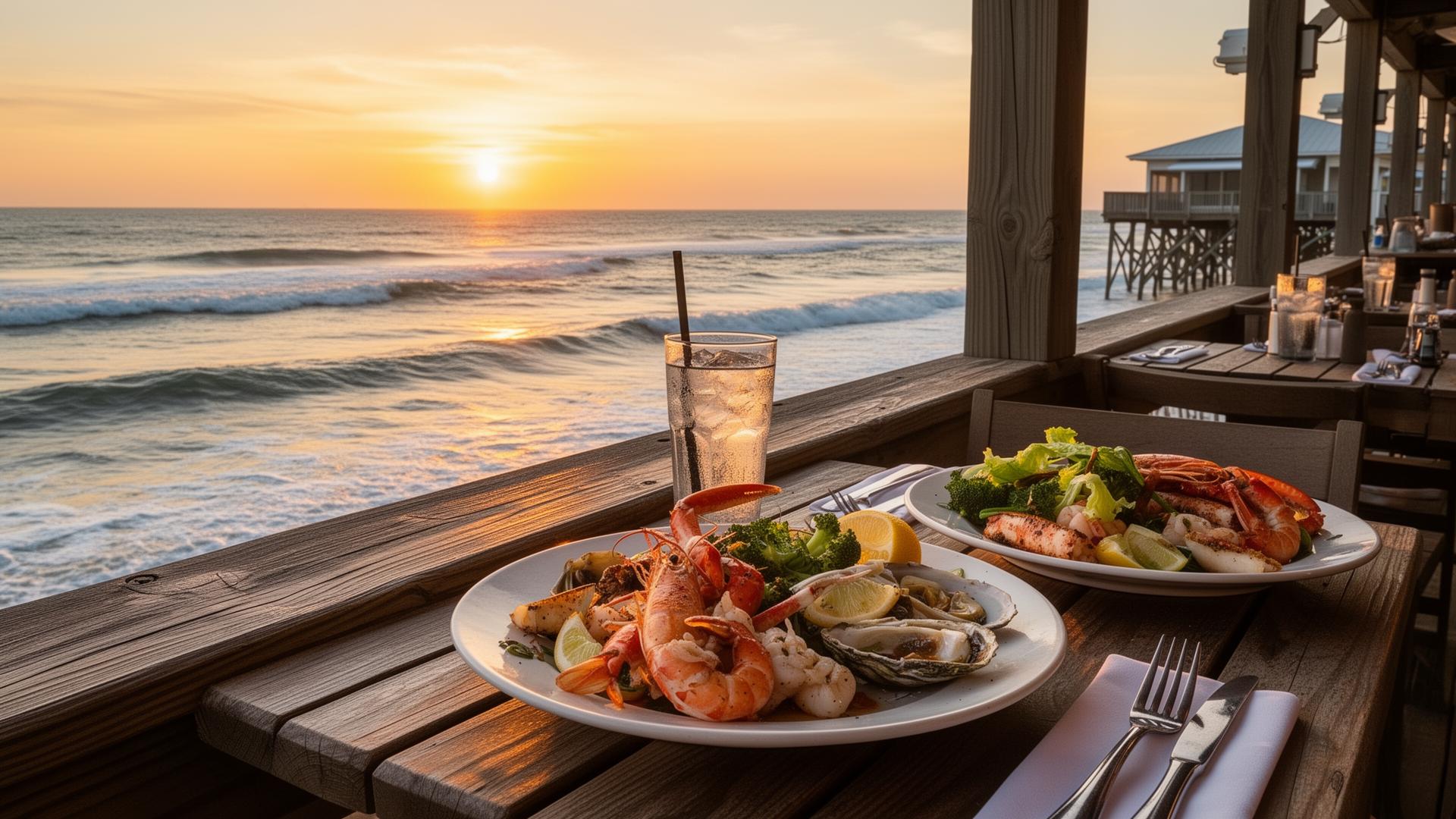 The Oceanic: Wrightsville Beach's Only Restaurant Where You Dine Directly Over the Atlantic — Editorial Image