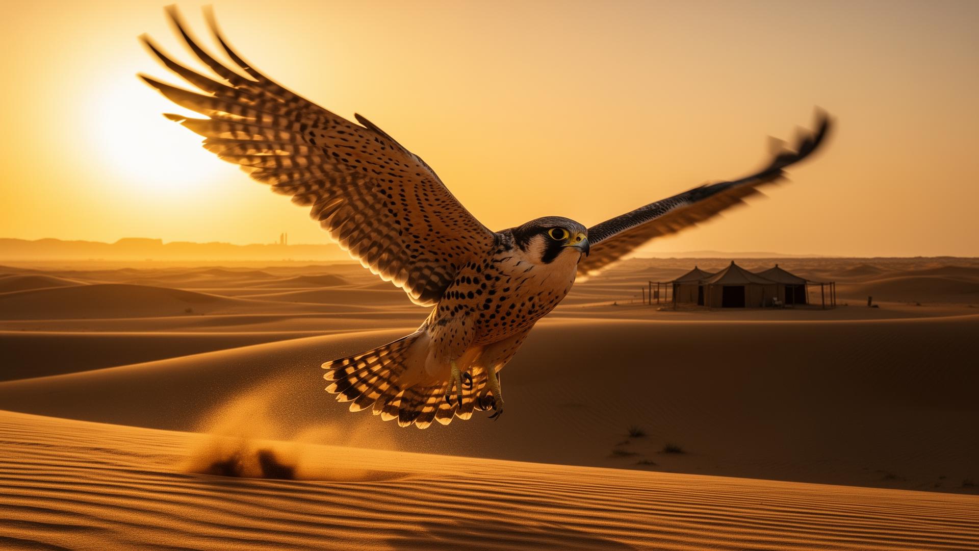 Private Desert Adventures Falconry Guide