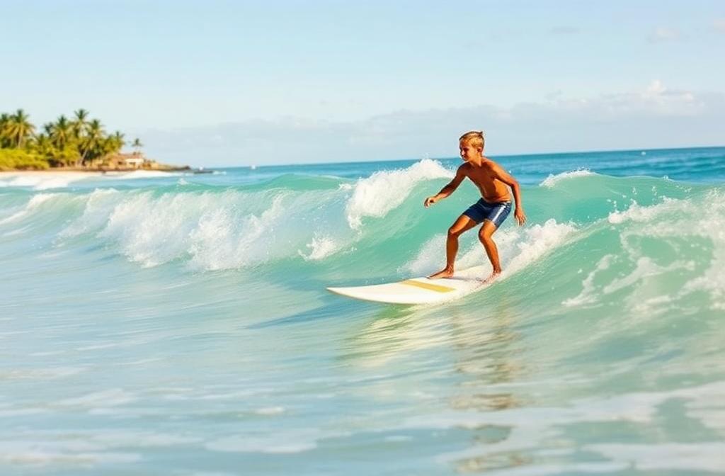 Beginner Surfing