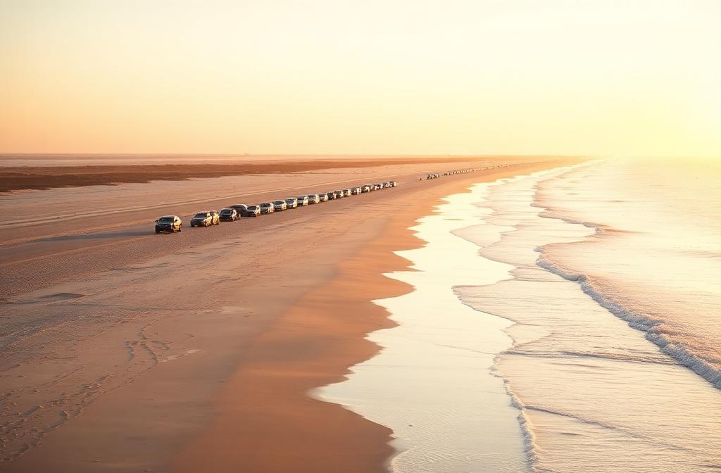Best Beaches Drive On Usa — Editorial Image 4