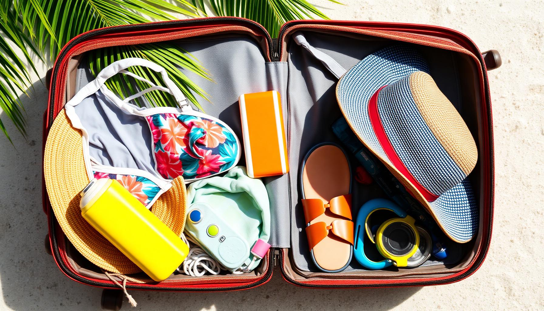 Tropical Beach Packing List