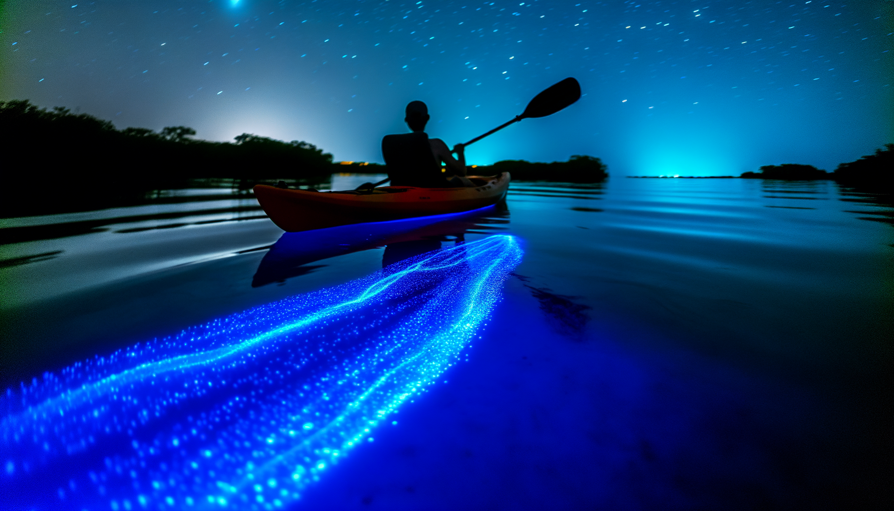 Florida Bioluminescence Kayaking Guide: Merritt Island, Mosquito Lagoon & the Best Glowing Waters